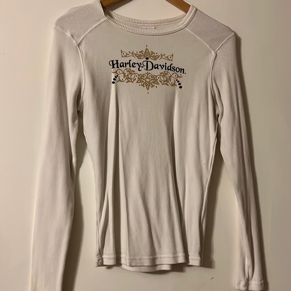 Large Harley Davidson long sleeve shirt